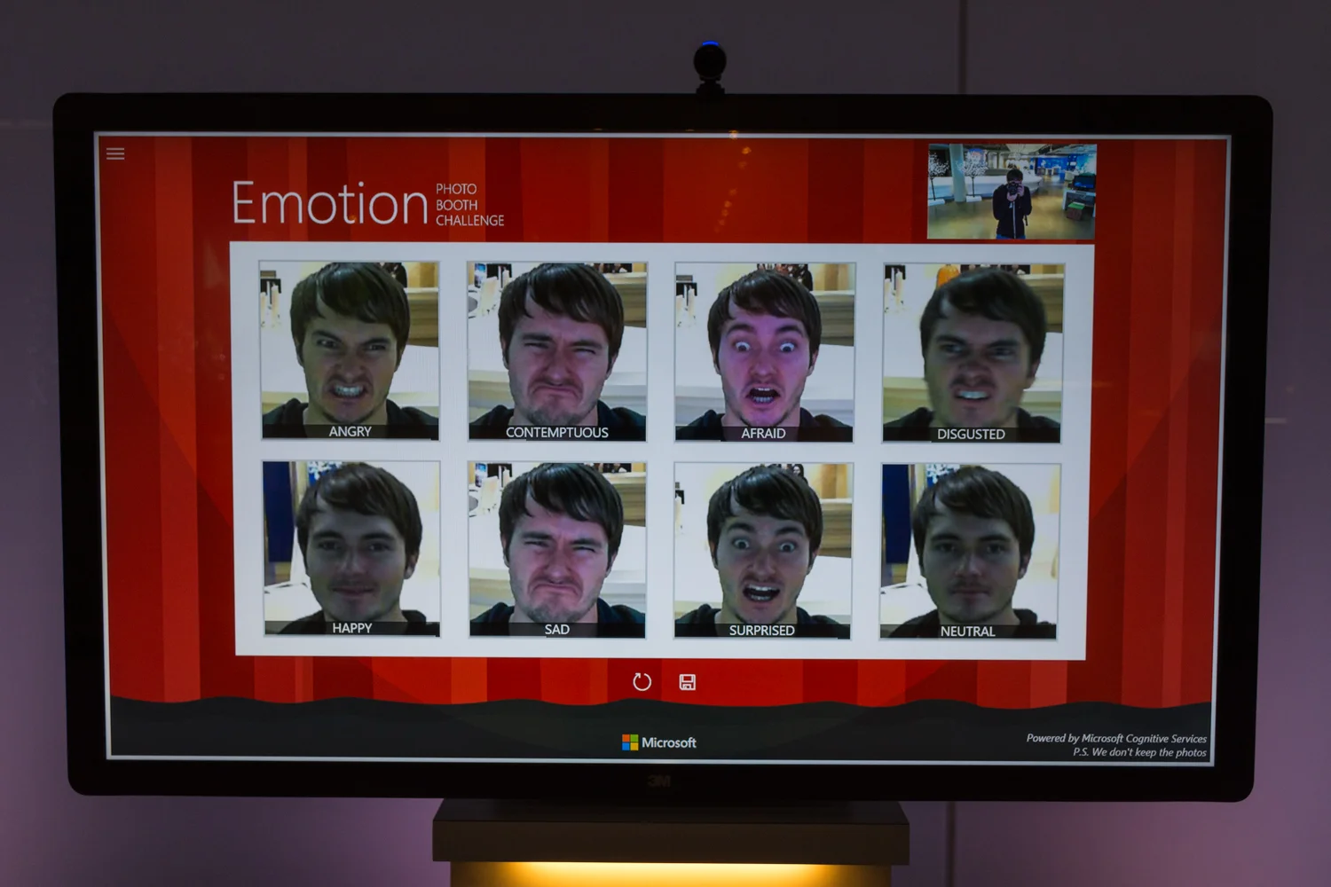 The 8 faces of Mike