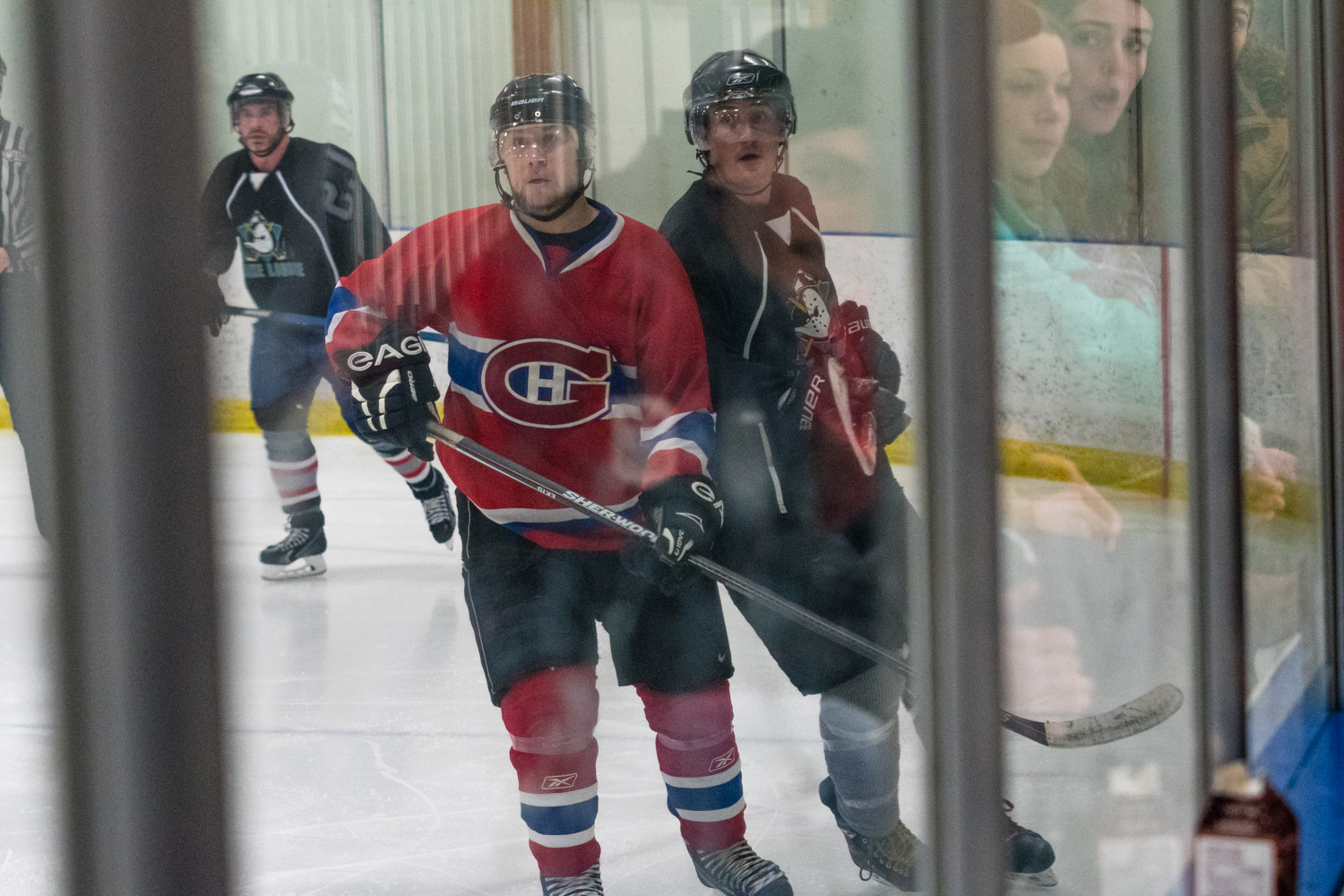 It was difficult shooting through the glass, but the reflections made for some interesting shots.