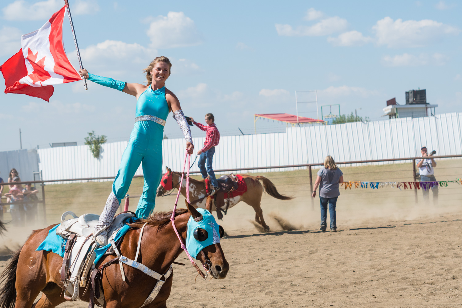 This stampede was more low key than the Calgary Stampede. It had a more red neck authentic feel.