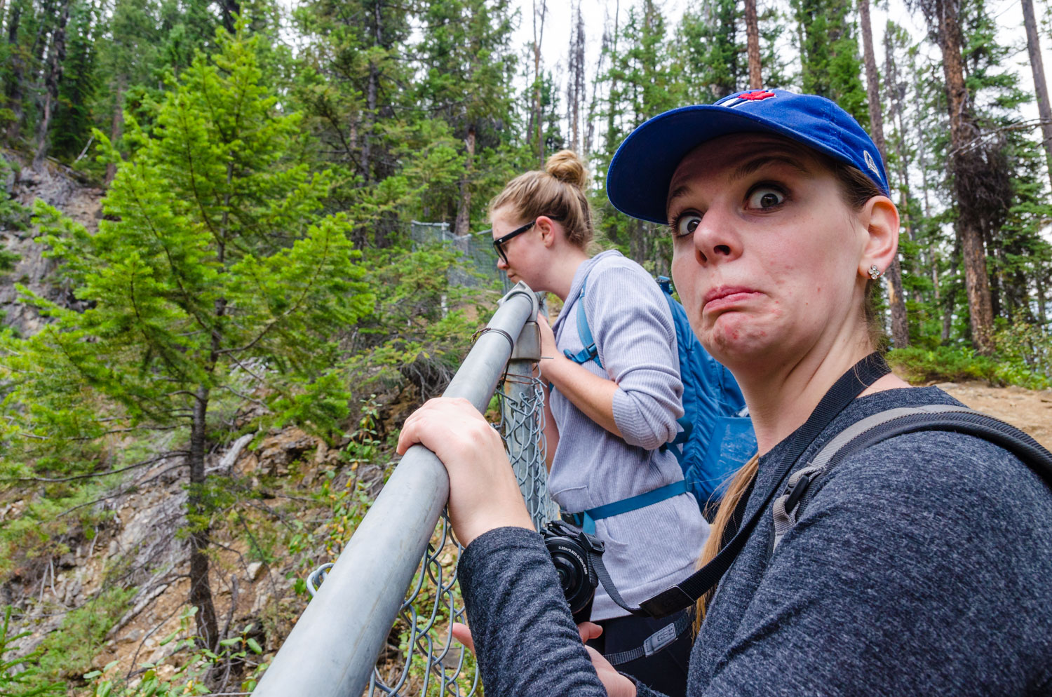 Another serious hike with Megan.