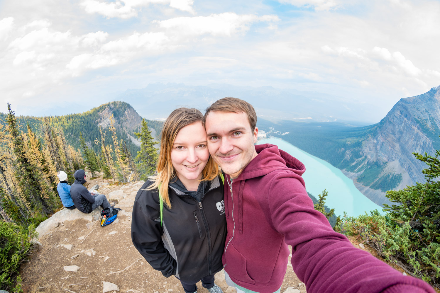 Erika and I on top of Big Beehive