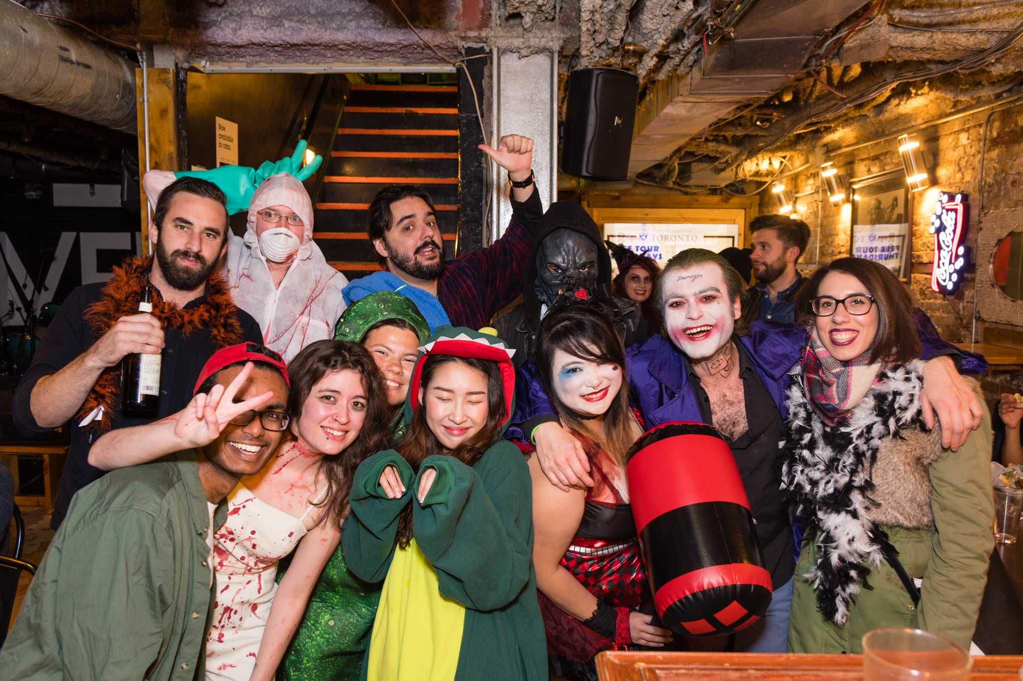 Halloween with the hostel.