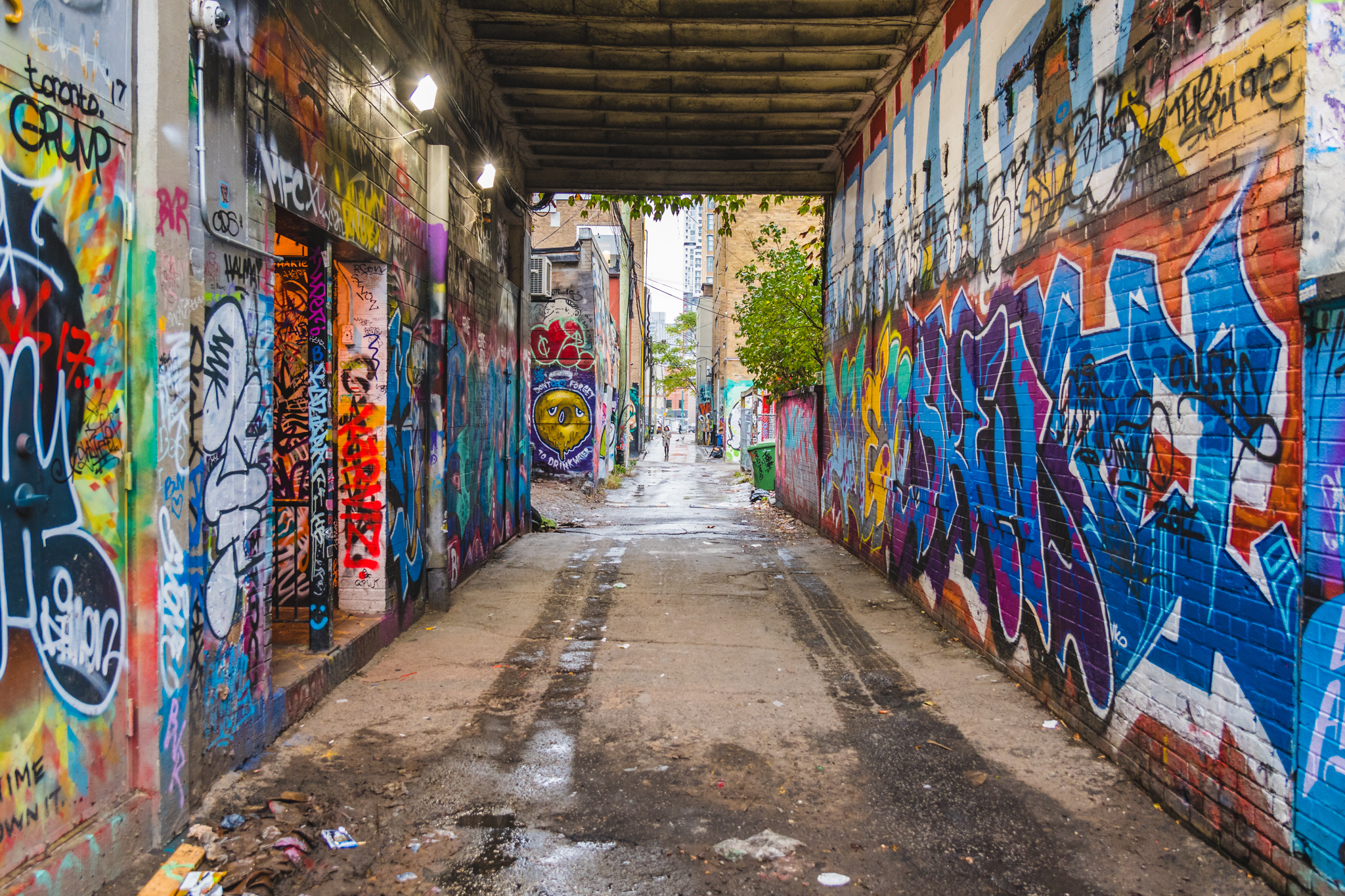 Graffitti alley 