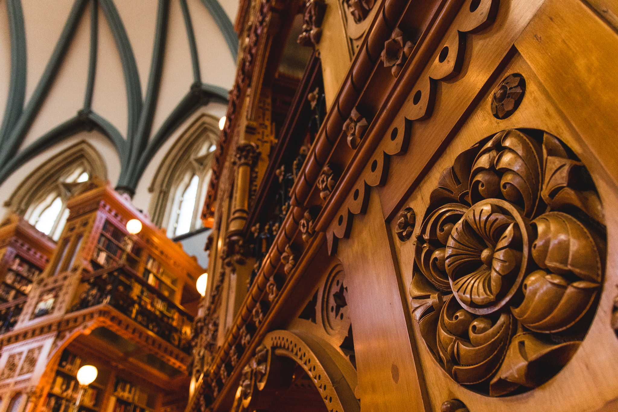 Library of Parliament in Ottawa. This is where they keep all the books on laws and shit.