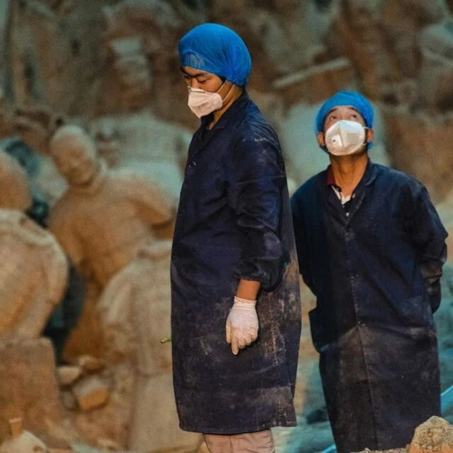 The excavation is still ongoing.  The tomb of Qin Shi Huang (the emperor who order the construction of the Terracotta Army) has not even been touched yet.⁠
.⁠
.⁠
.⁠
.⁠
.⁠
.⁠
#takingthemike #storytelling⁠
#travel #travelblog #asia #travelog #nikonphot