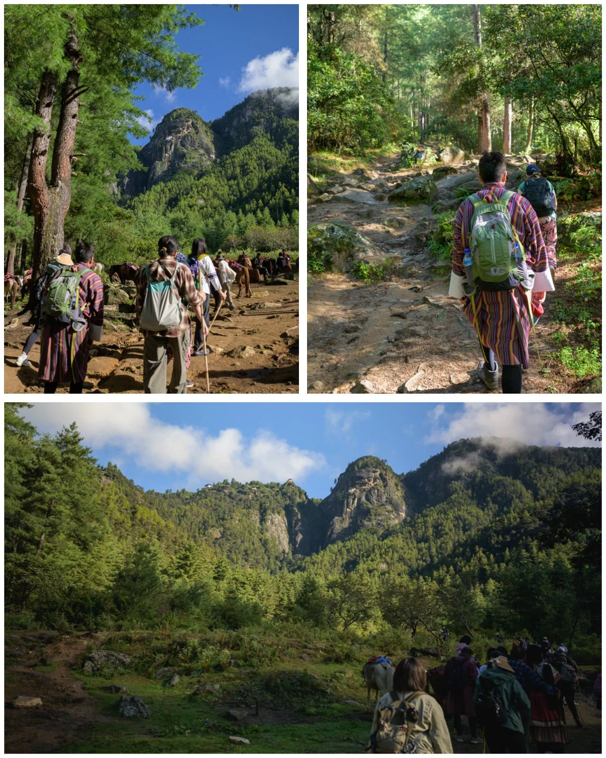  Tiger’s Nest is arguably the most beautiful monastery in the world.  The famed monastery was visible from the start trial head.  As the crow flies it would have been a short straight journey, as the human walks however we would need to traverse a wi