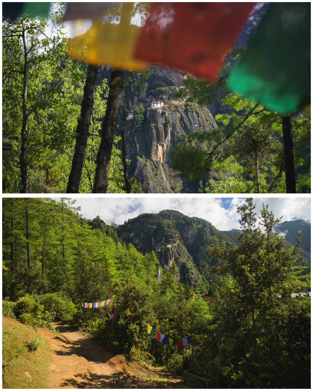 A mostly well maintained sturdy path with parades of colourful prayer flags waiting to greet you around most corners. 
