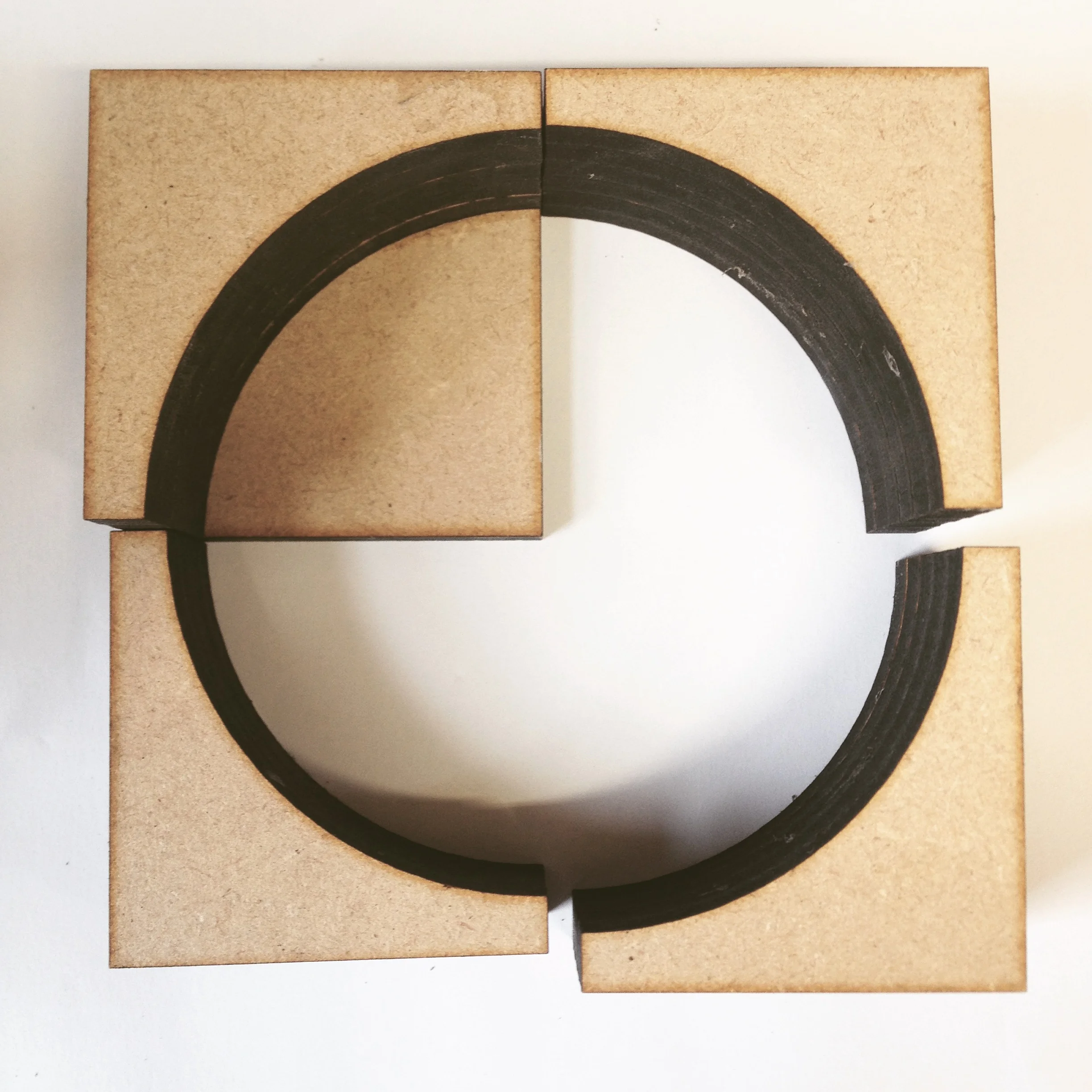 Sculptural models, design development