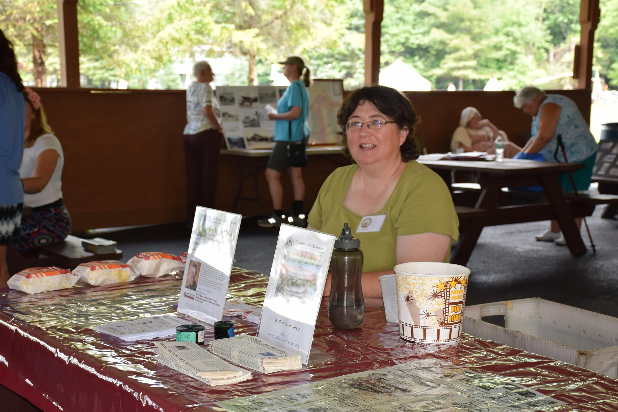 Sue Montgomery Corey at History Fair