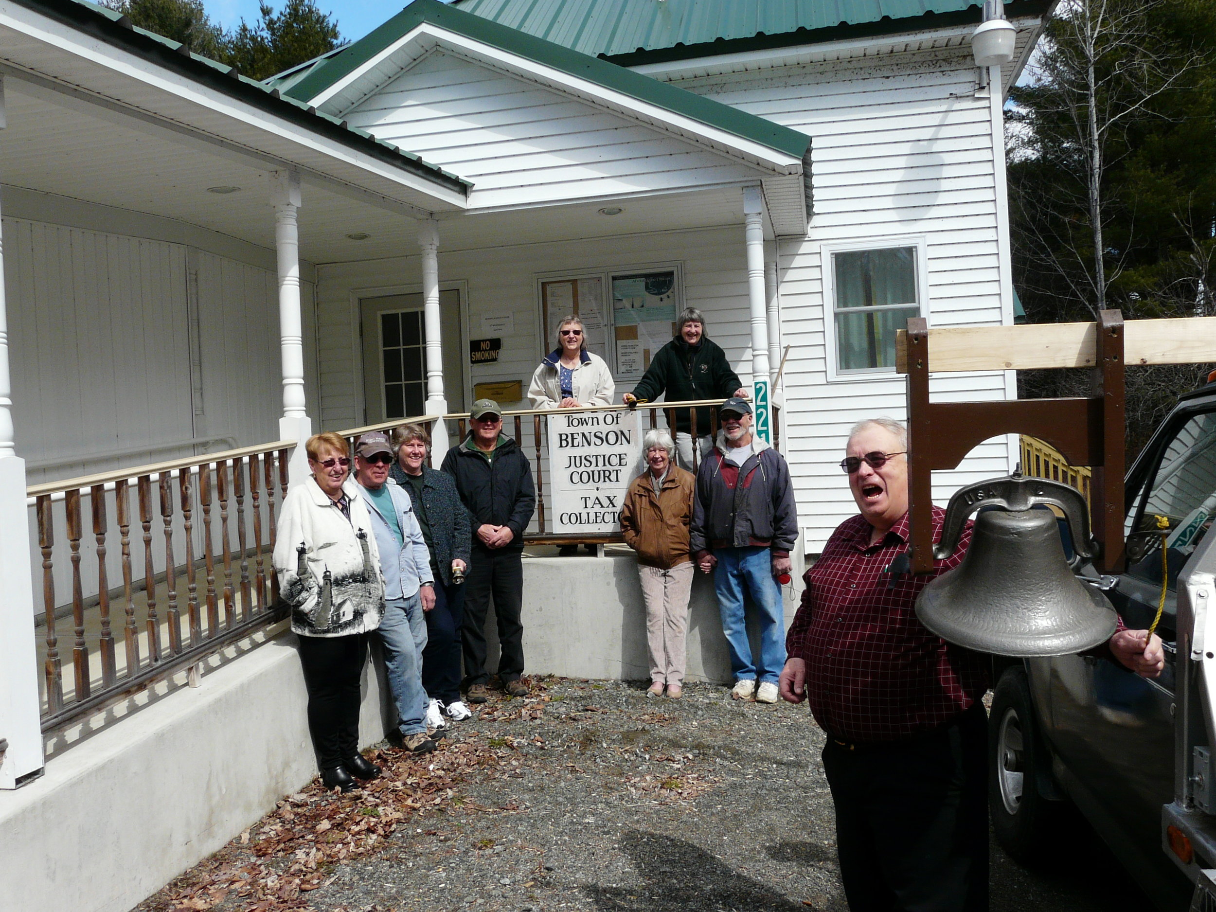 Bell Ringing at Benson Town Hall
