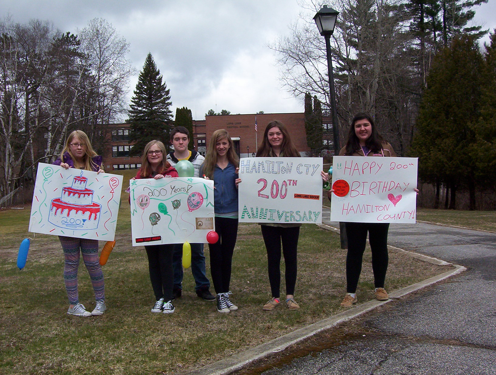 Happy Birthday from Long Lake School