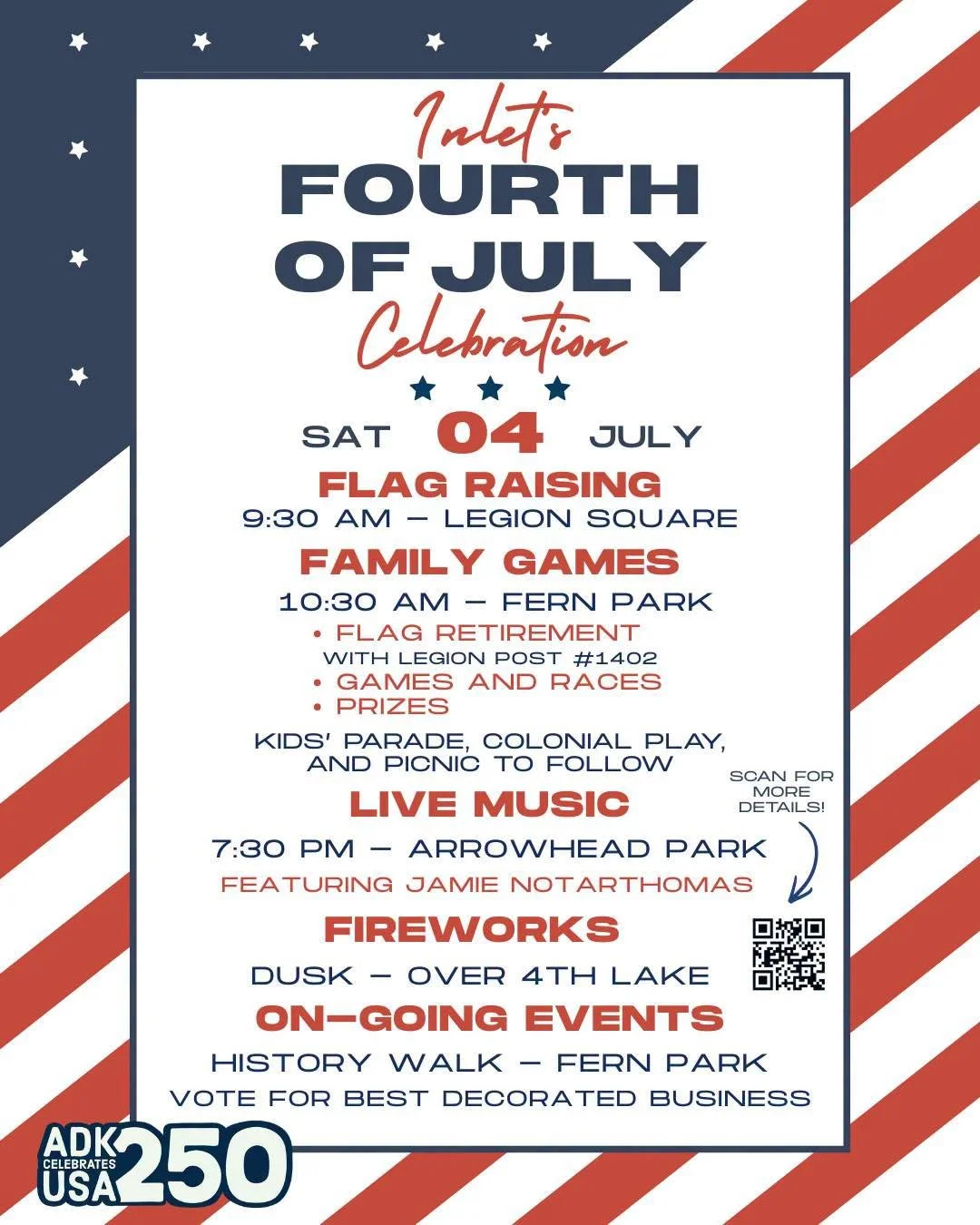 Celebrate the fourth at Inlet