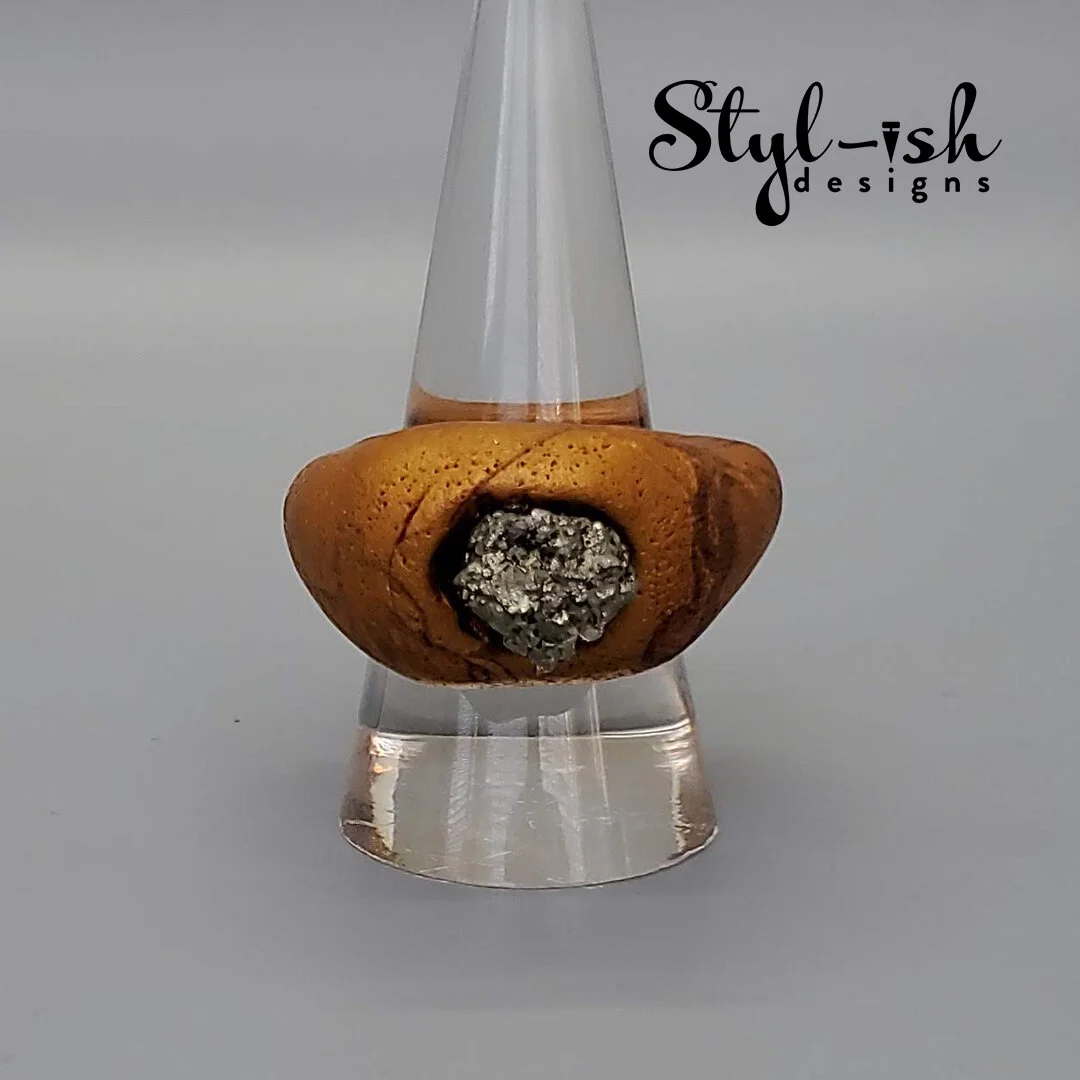 Indiana Pyrite Ring (Gold)