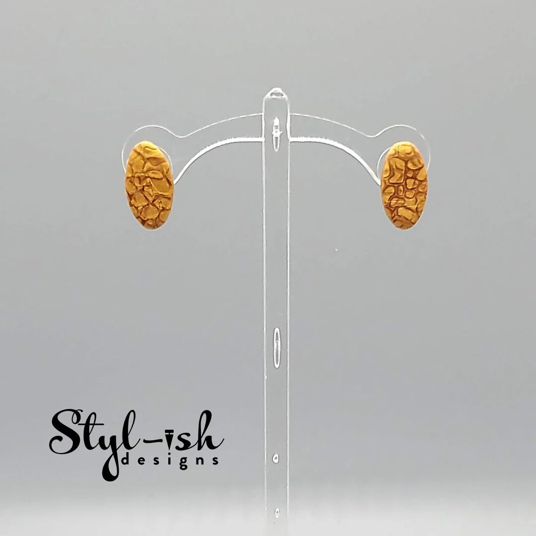 TSP: Cellular Earrings (Sm Oval)