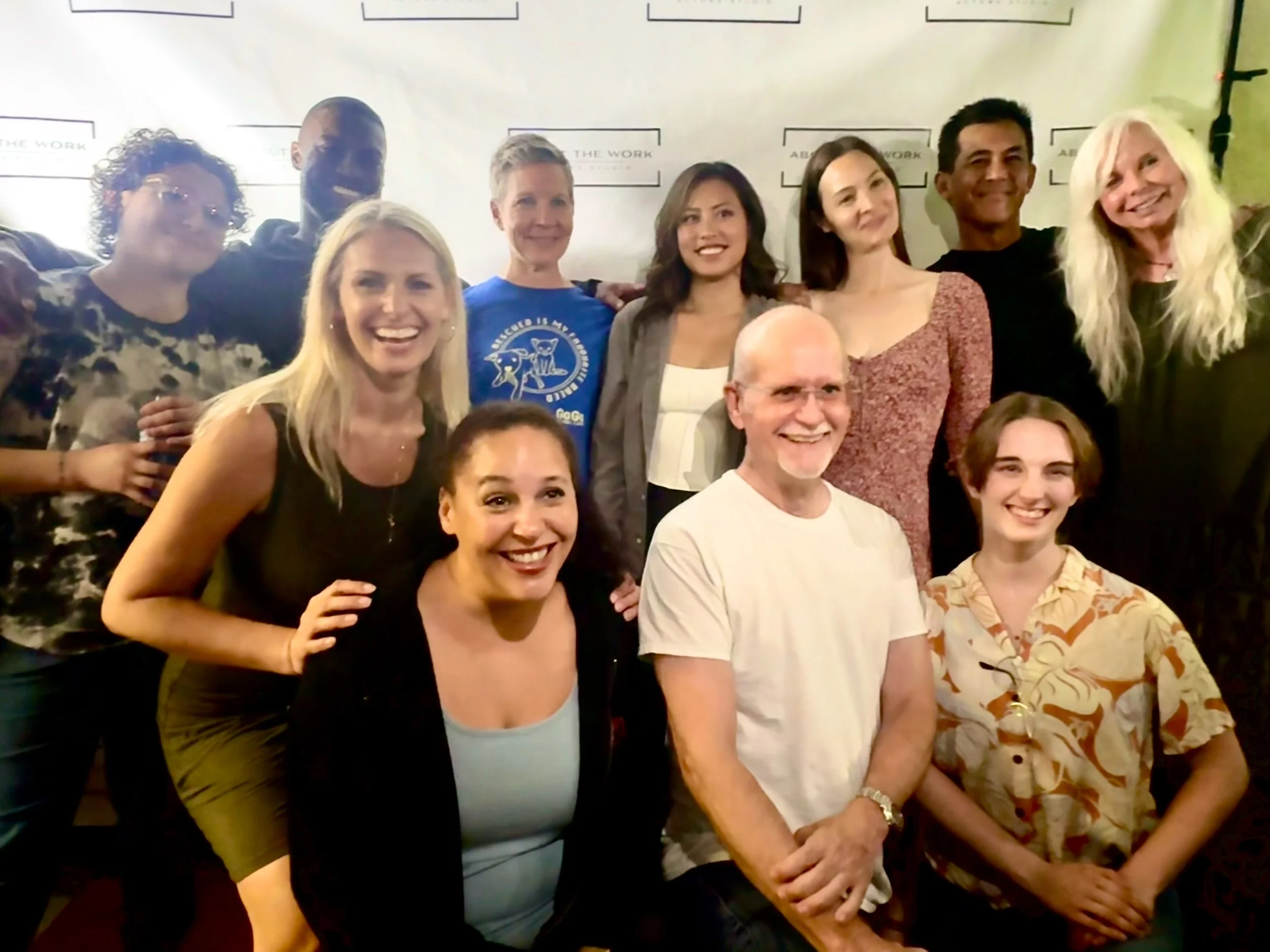 Opening Night of the world premiere of Leaving Shakespeare at the Hollywood Fringe Festival  @aboutthework studio!! Eight years ago when I got this space, I dreamt of one day turning it into a theatre and today that happened!! Much love to my ATWFam 