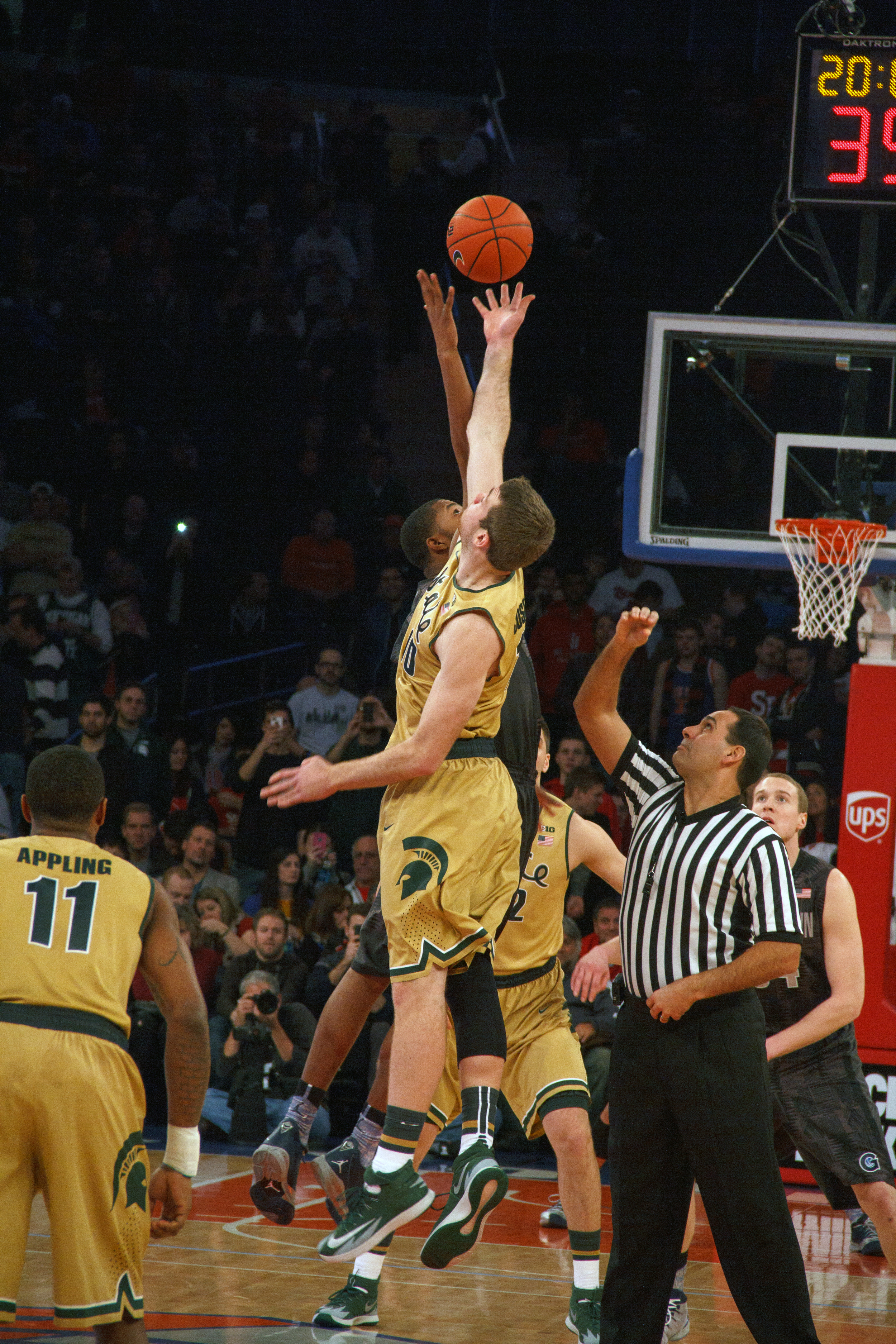 Georgetown vs. Michigan St. Tip Off -Madison Square Garden - 2014