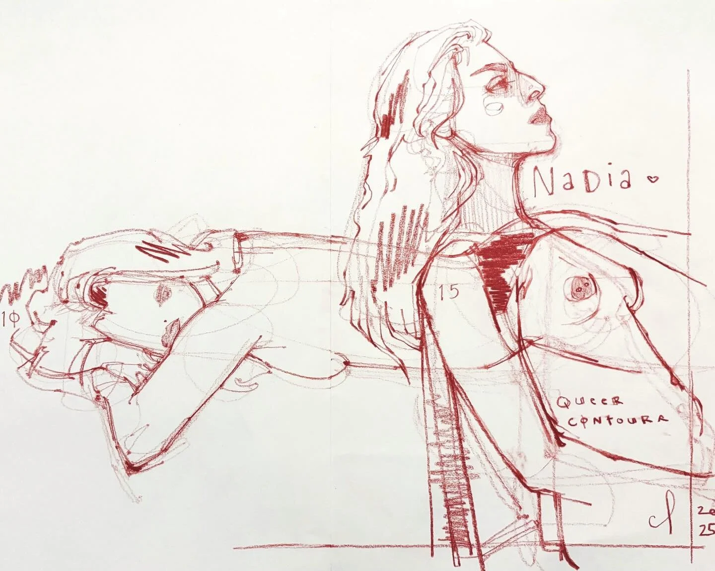 #queercontours muses from the last few weeks ❤️&zwj;🔥