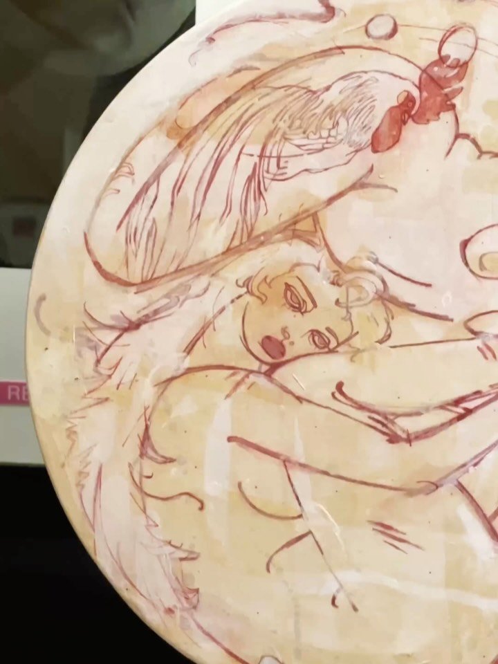 @equalityfl Rainbow Disco Gala 🪩🌈🕺 My painting &ldquo;Chicken Scratch&rdquo; was included in their silent auction. 

Florida is often the testing ground for some of the most egregious attacks on our rights. And sometimes it feels like there&rsquo;
