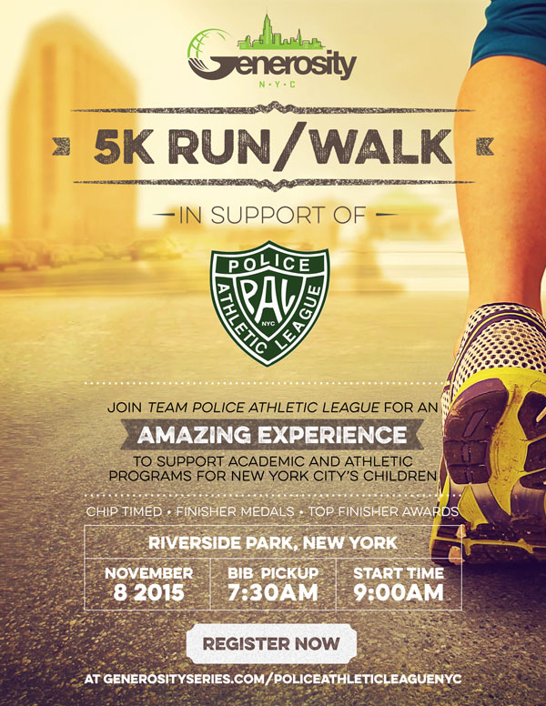 GENEROSITY NYC 5K RUN/WALK
