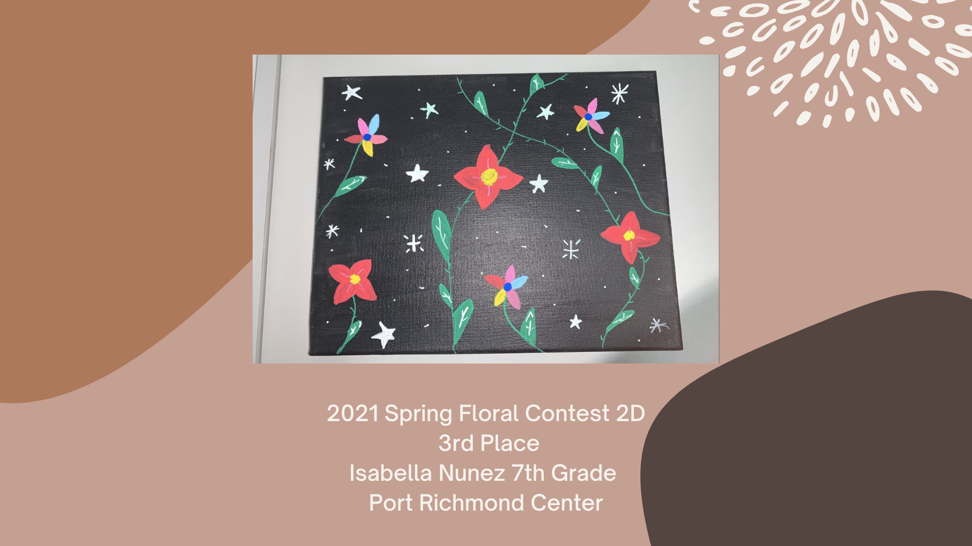 So many flowers bring out the smiles at PAL Centers