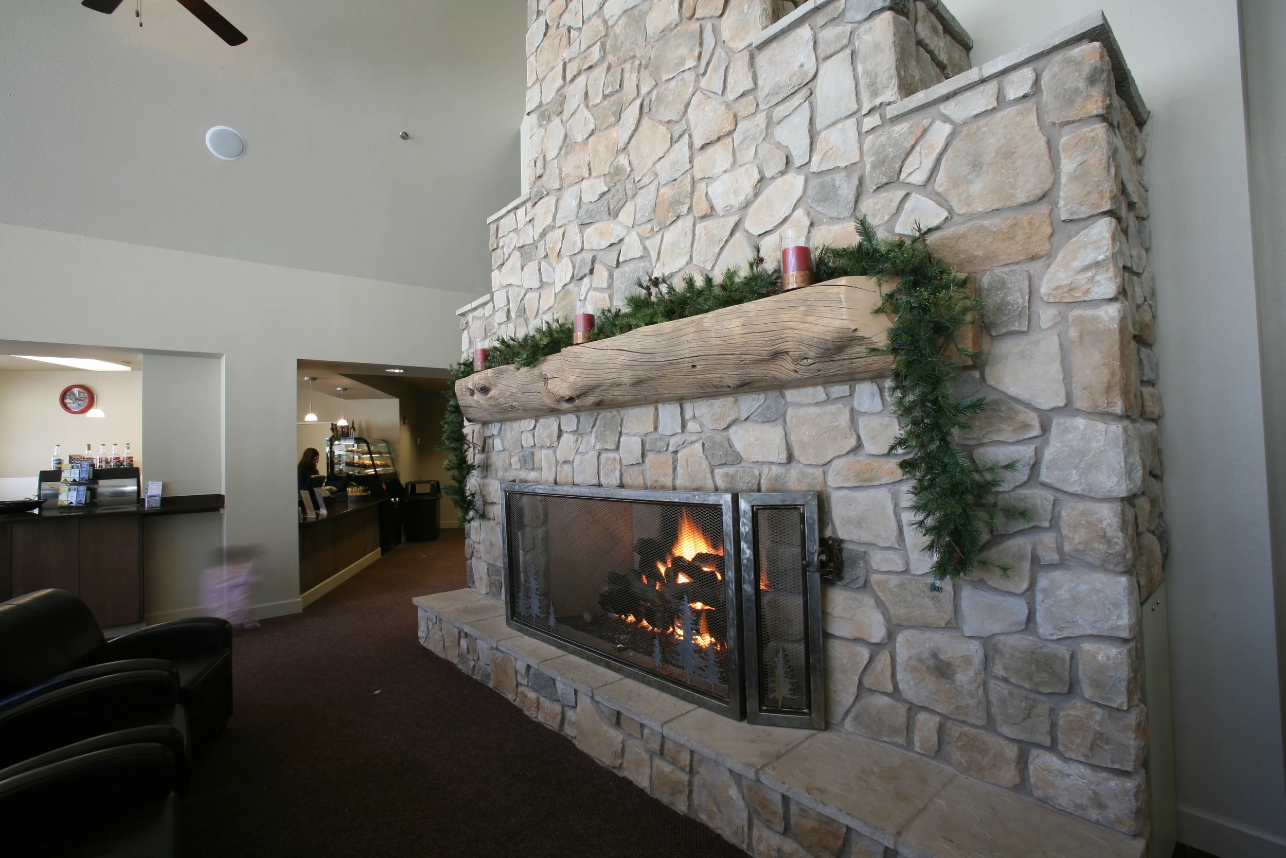 Located In Pinecrest Ca, Interior of Ski Lodge