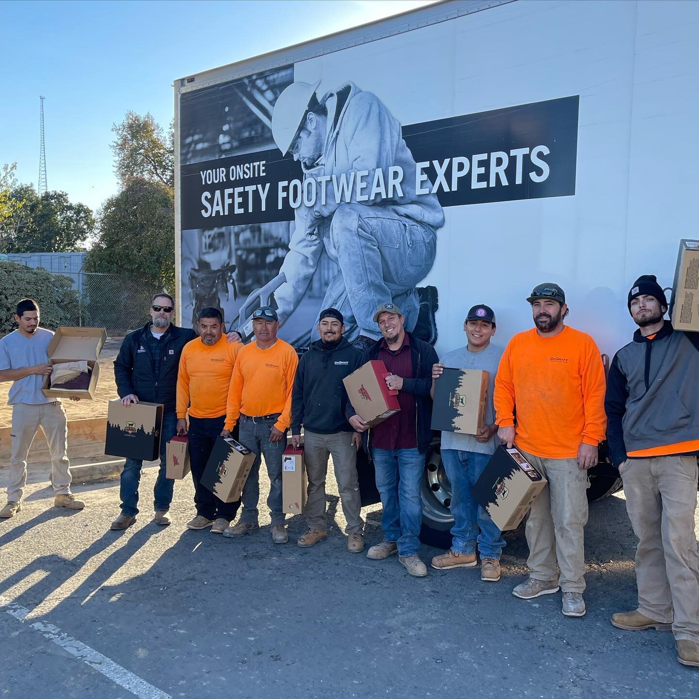 Out with the old&hellip; In with the new! The Boot Truck visited DeGraff Development today! 🥾❤️🥾 #degraffdevelopment #riponca #boottruck #generalcontractor