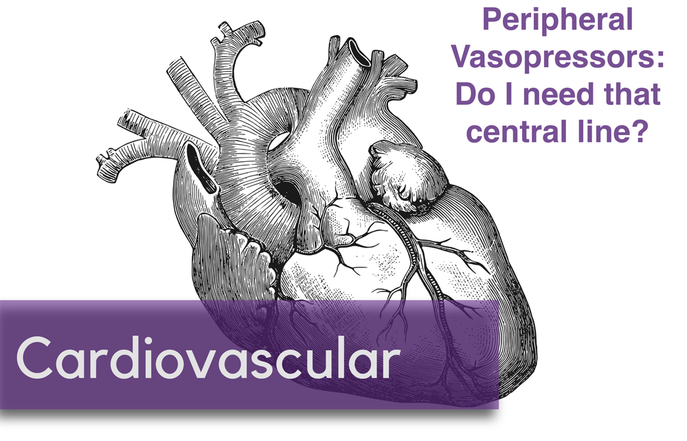 Peripheral Vasopressors Do I Need That Central Line Nuem Blog