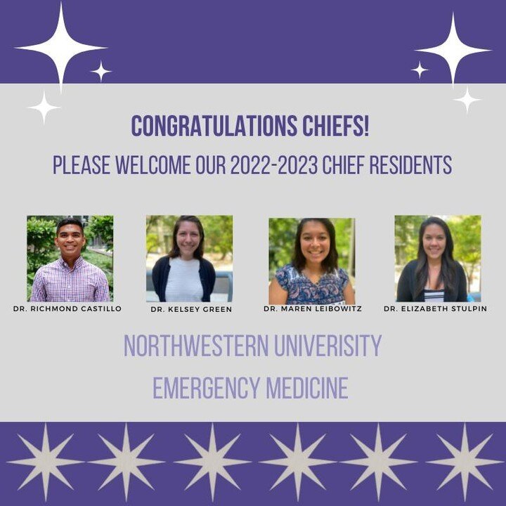 Join us in congratulating our 2022-2023 NUEM Chiefs! 👏🏼💜🎉