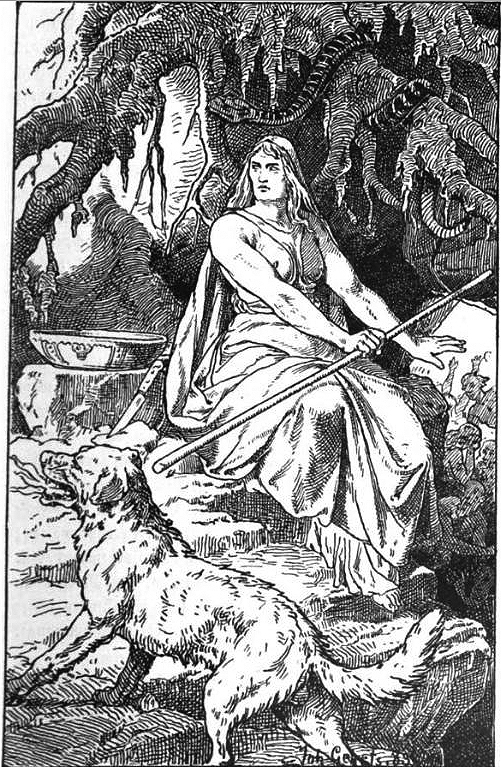Johannes Gehrts's Hel , 1889. Wikimedia Commons . 