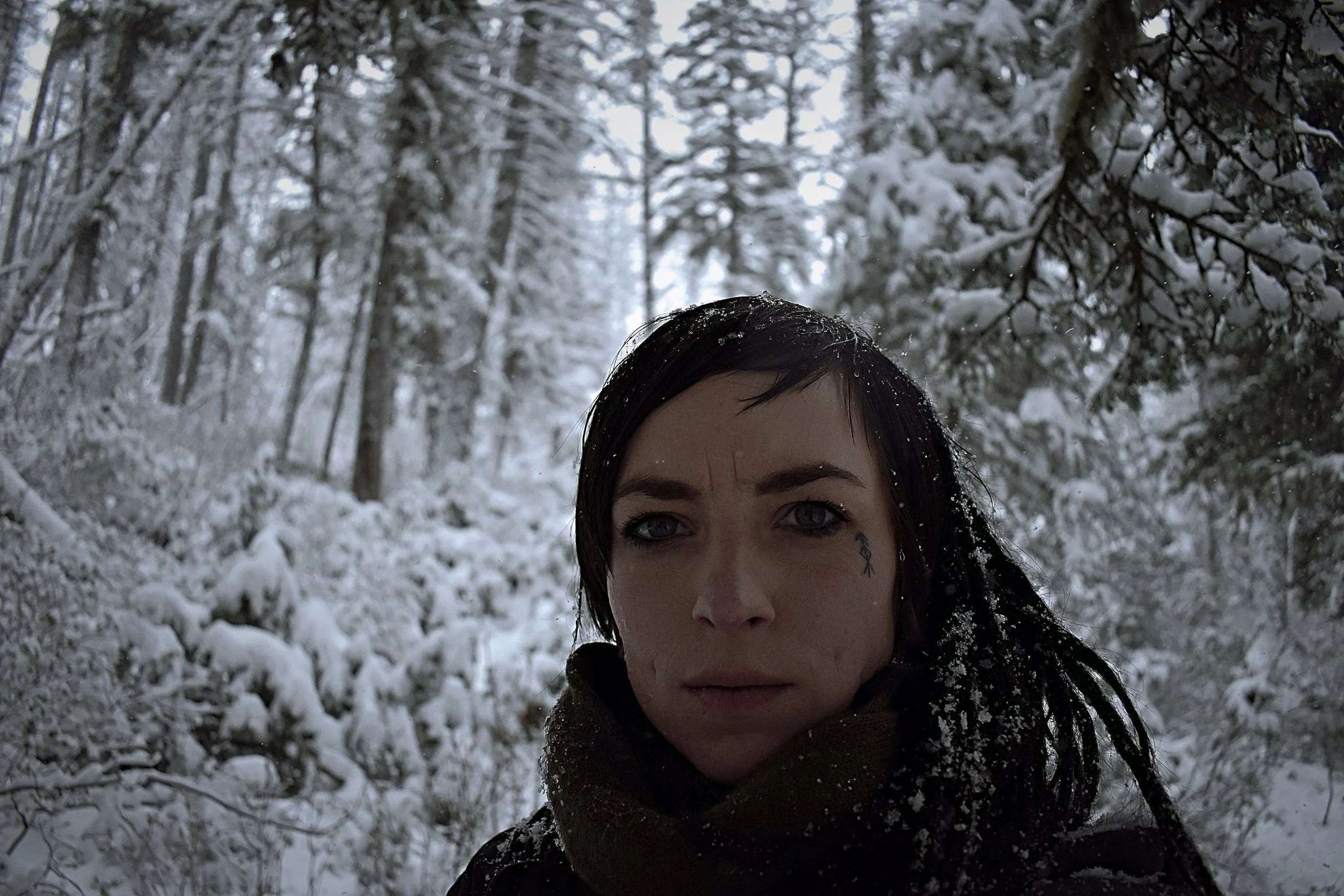 Rachel Shelton. Self-portrait, 2017.