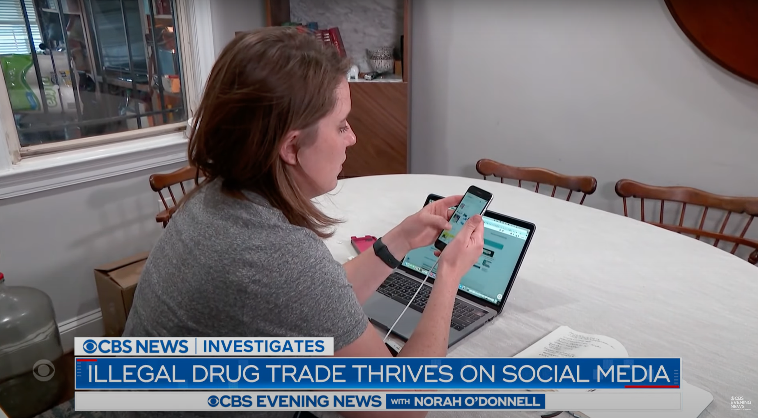 Illegal drugs on social media