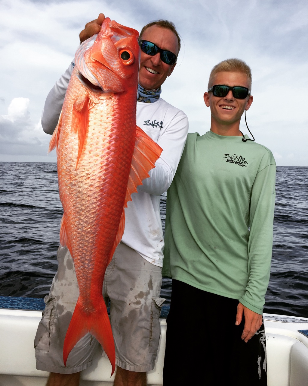 Monster 18lb Queen Snapper!