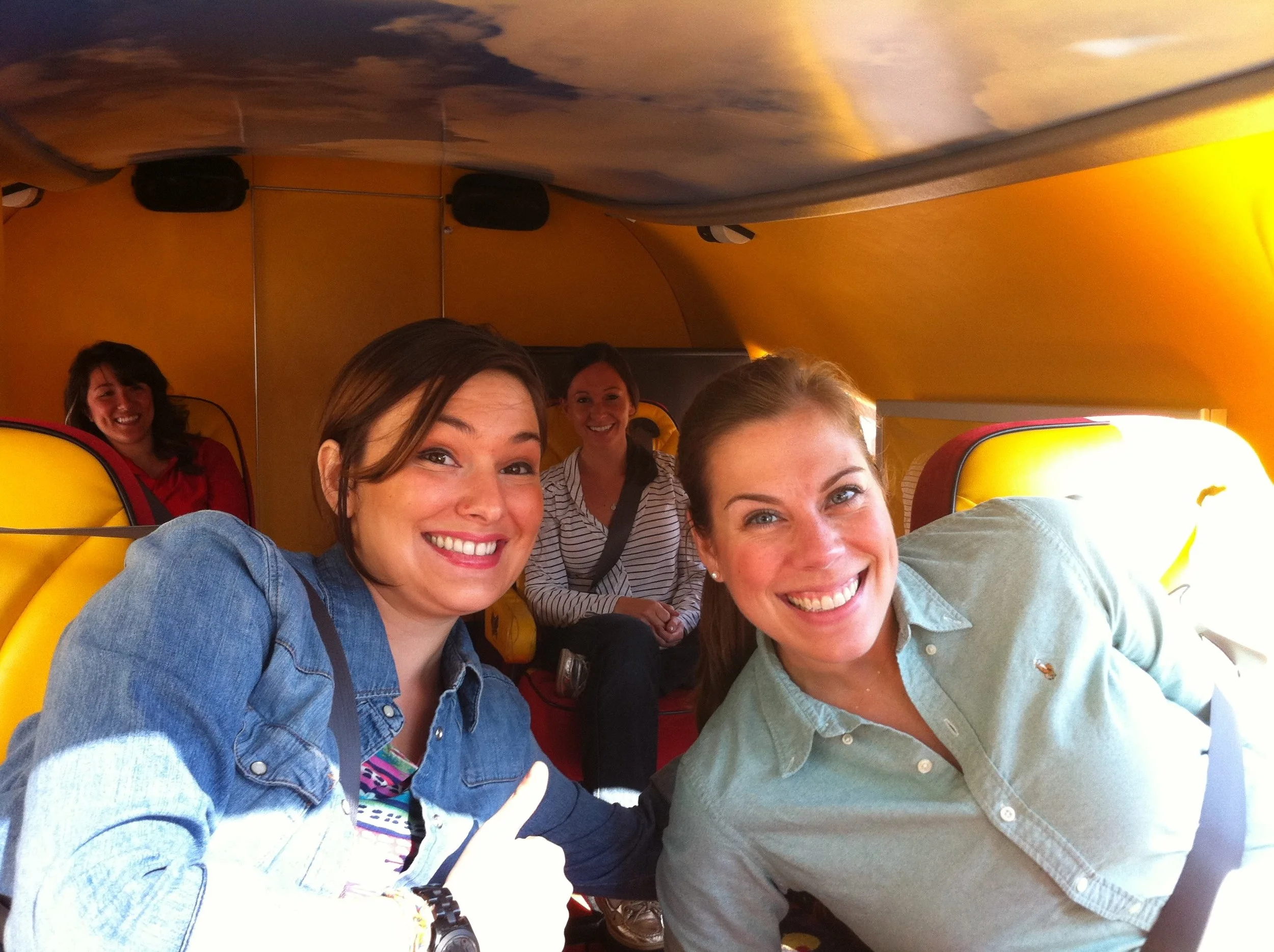  OM team for a casual Weinermobile ride. 