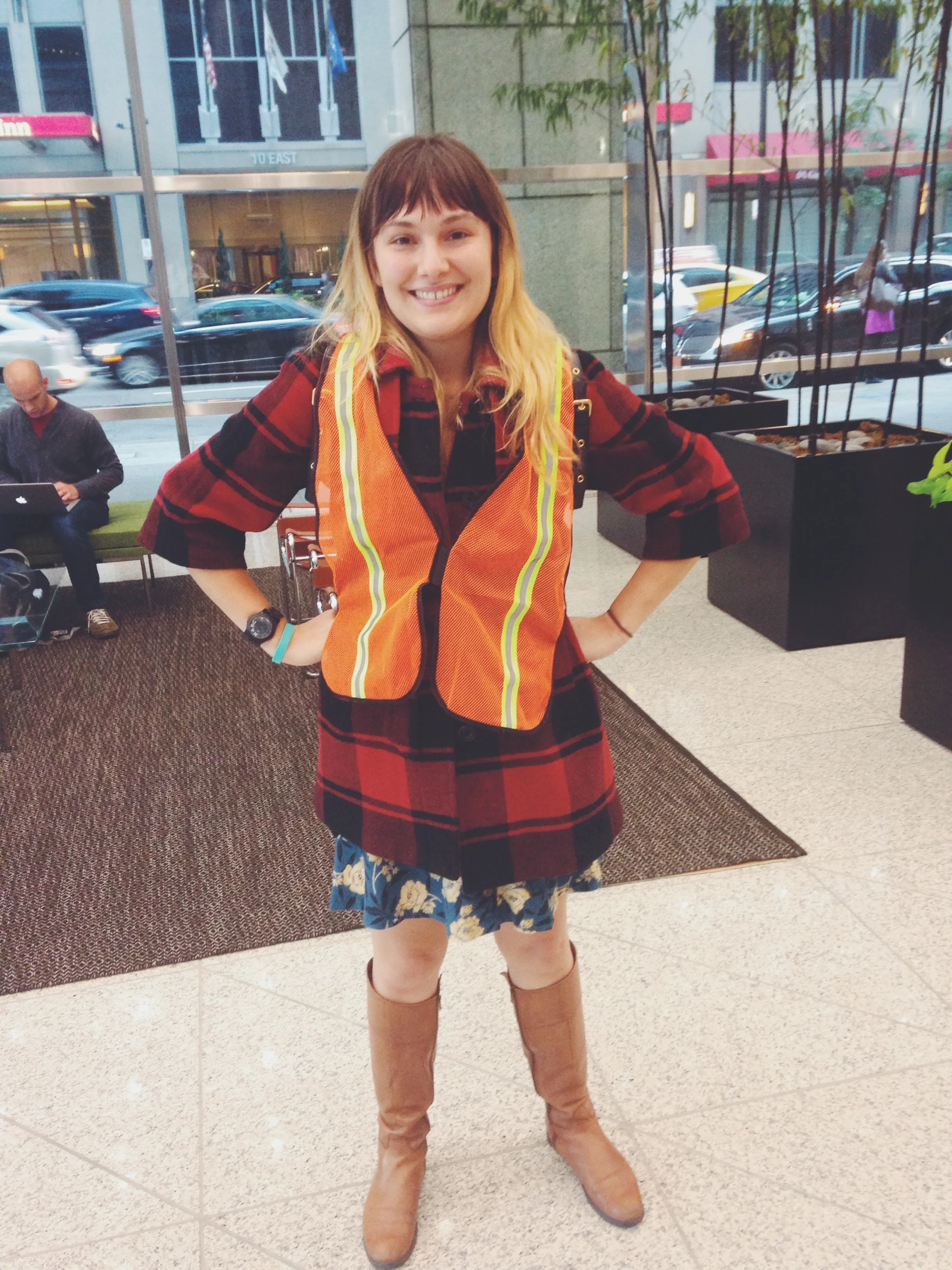  Can be counted on to safely escort the office out in the event of an office building emergency #takethestairs&nbsp; 