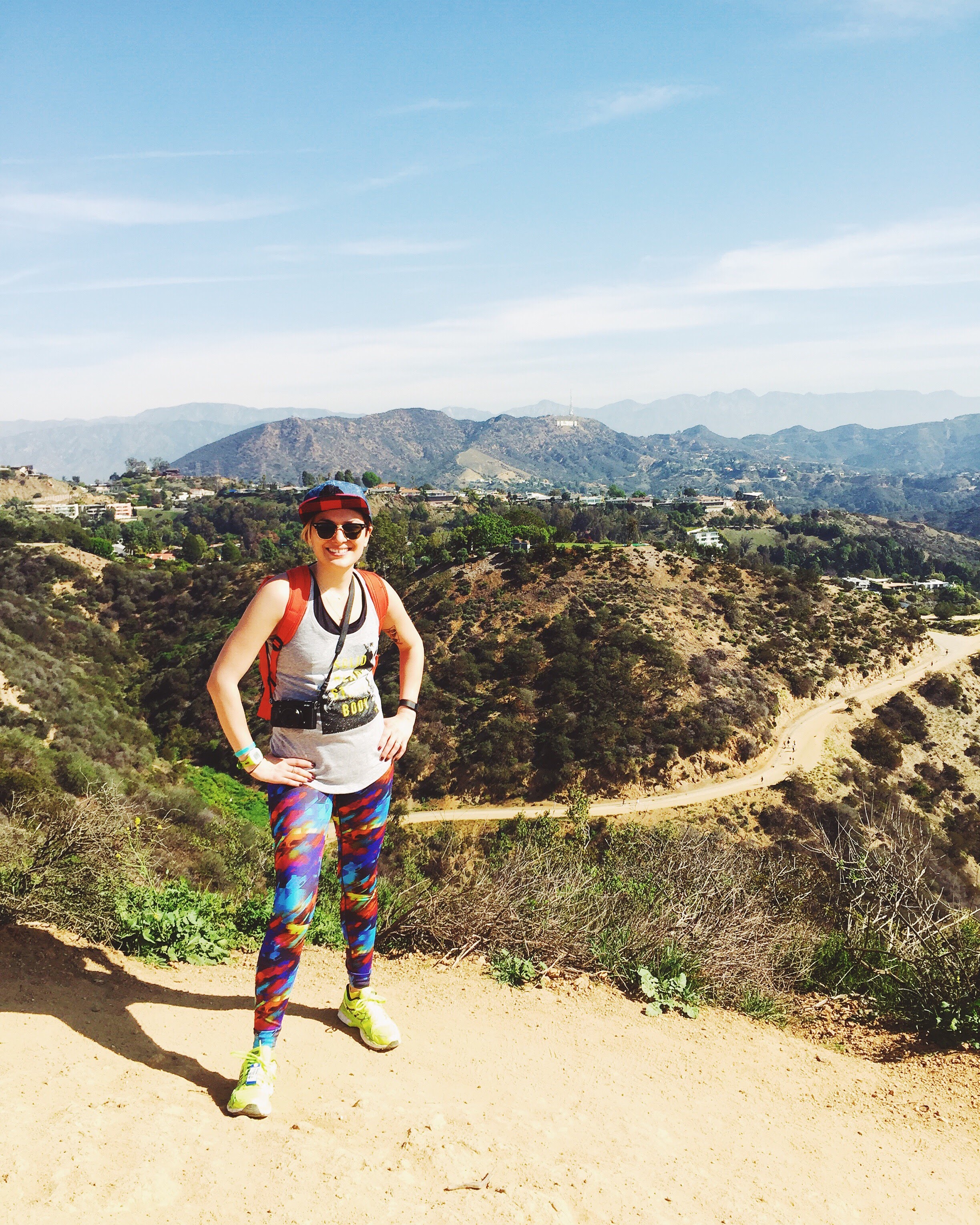  When in LA can be counted on for getting someone from the team out on a hike.&nbsp; 