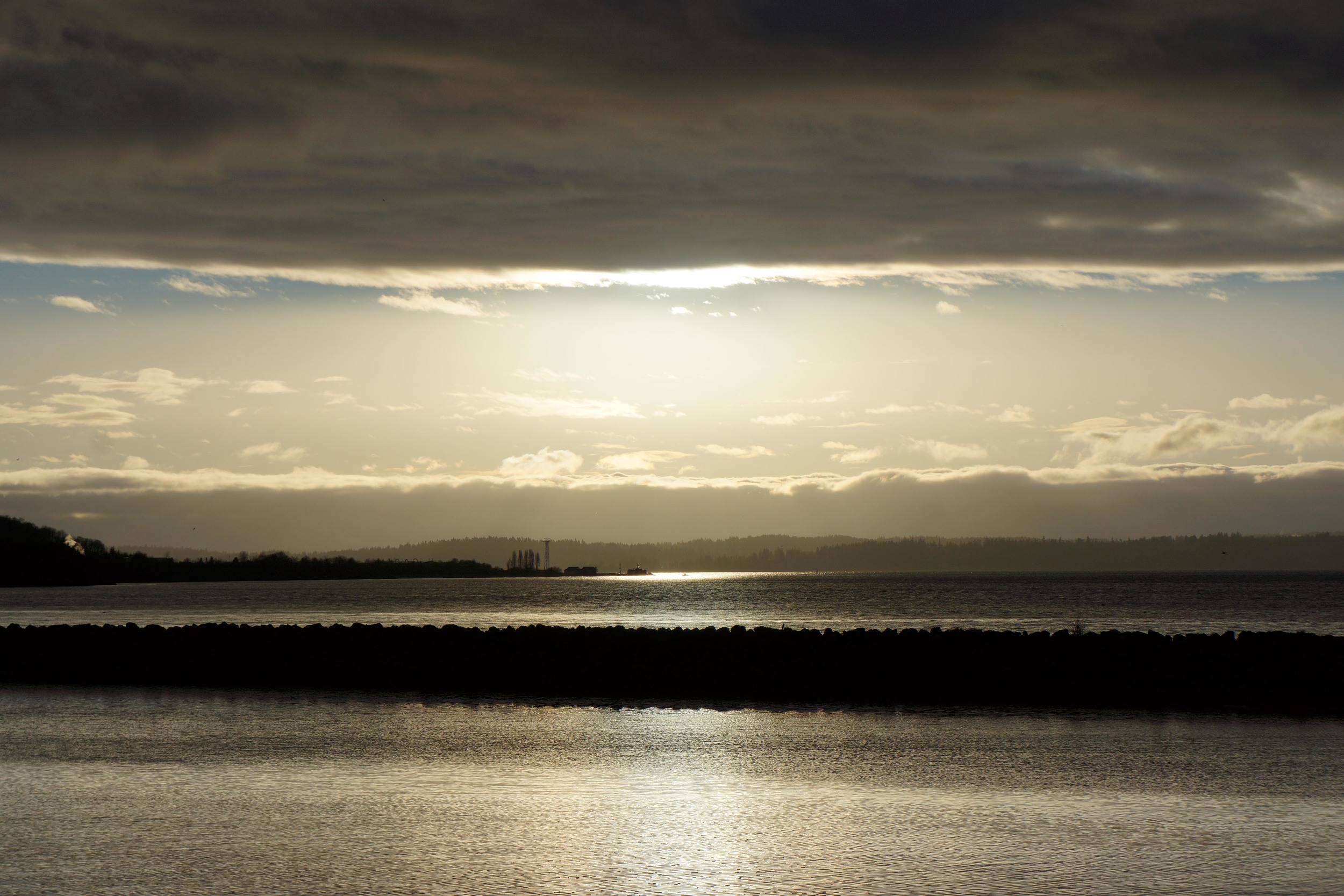 Shilshole sunbreak. 12/24/2014