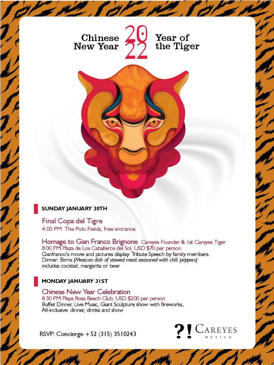 ?! Careyes ® Official — Chinese New Year 2022