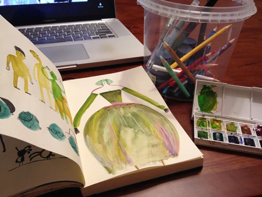 ... watercolor, 2014