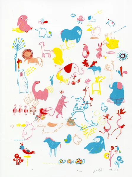 Screenprint, 2013 total edition no. 20