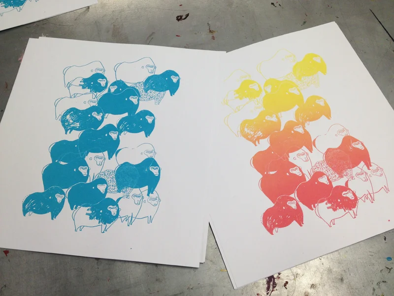 Screenprint, 2013