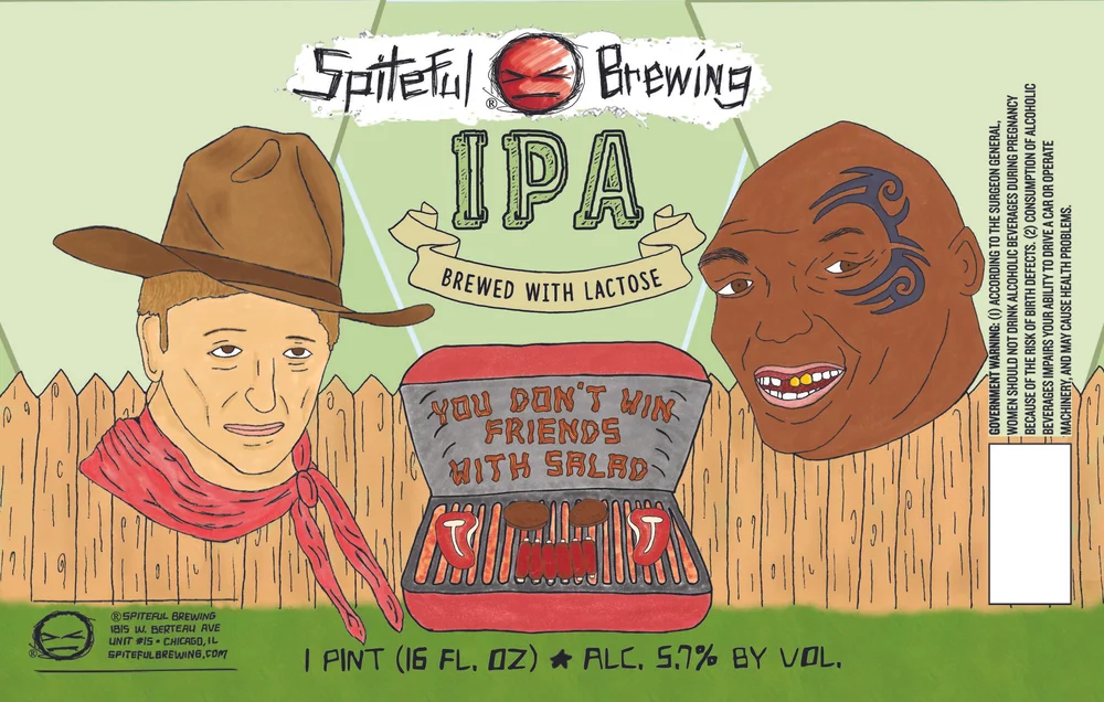 You Don't Win Friends with Salad by Spiteful Brewing