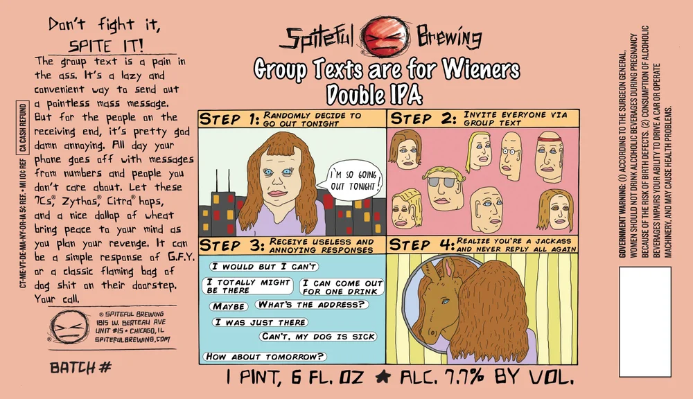 Group Texts by Spiteful Brewing