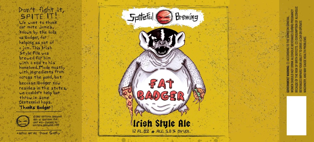 Fat Badger by Spiteful Brewing