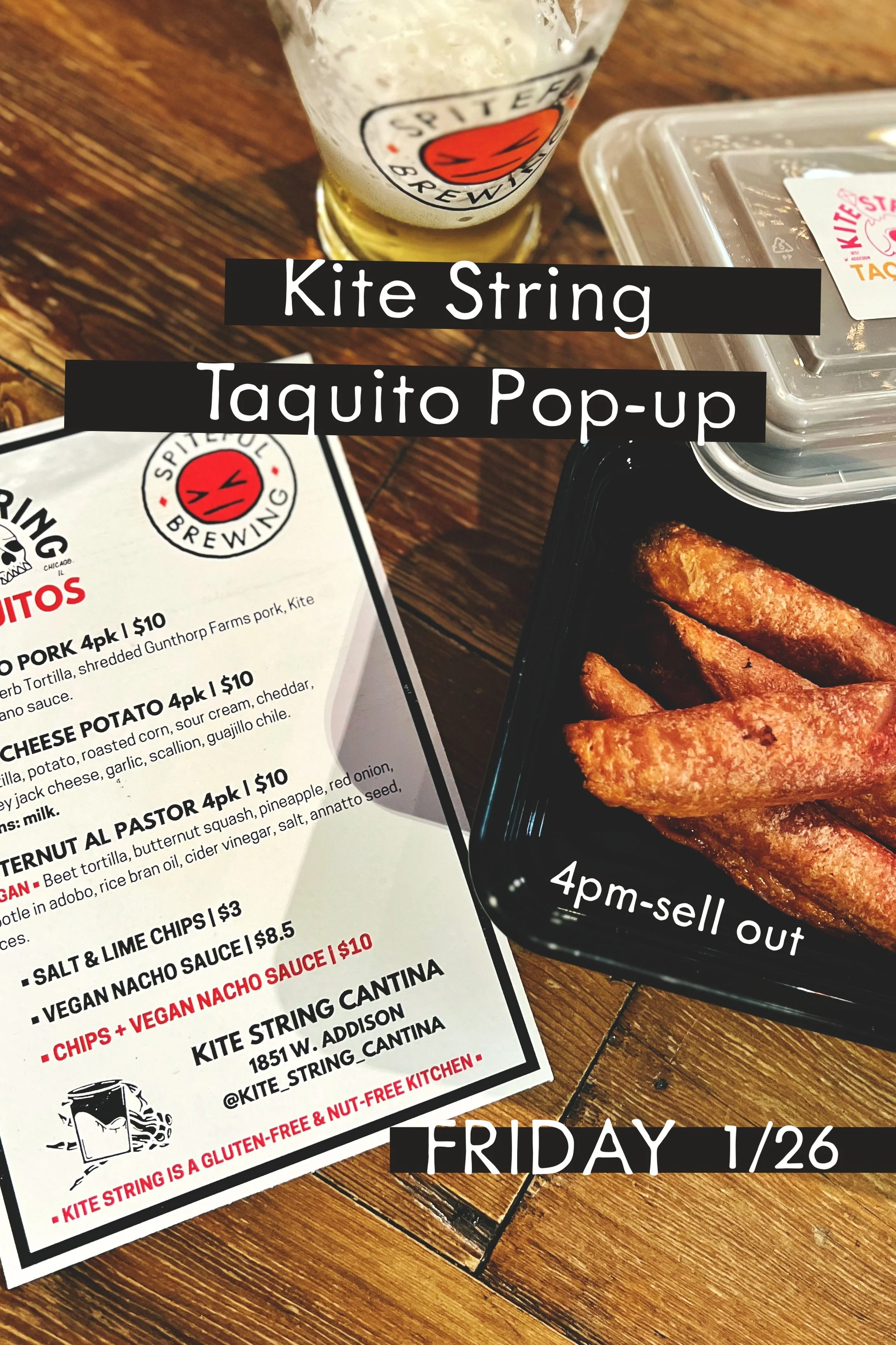 Kite String Taquito Pop-up