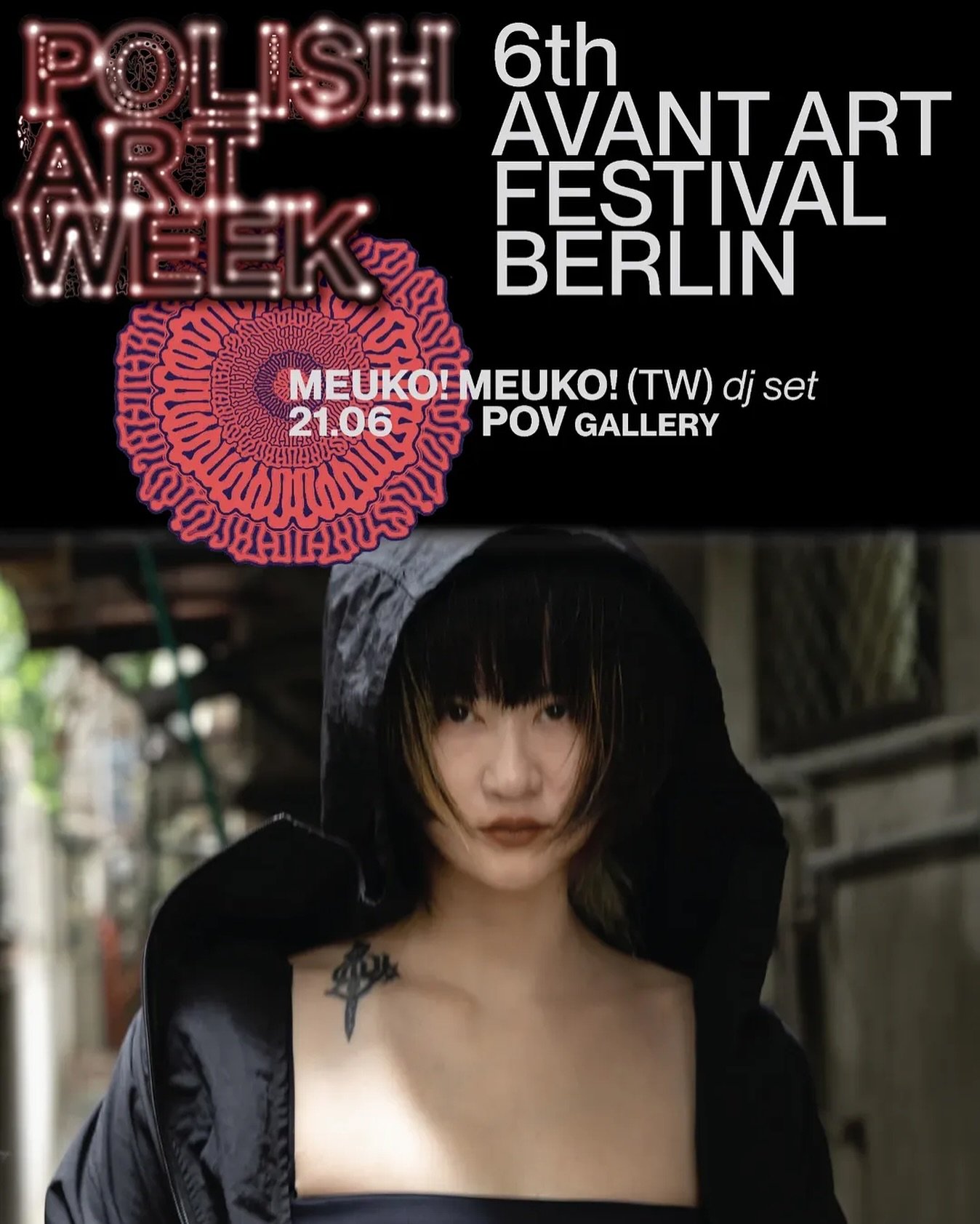 🧚🧚🏻&zwj;♀️ Meuko! Meuko! (@meu.ko) takes over Berlin Tempelhofer Feld&rsquo;s POV Gallery for Polish Art Week / 6th Avant Art Festival (@avantart_official) Berlin on June 21st! 🎶🎶

Spend your Saturday afternoon at an outdoor cultural gathering a