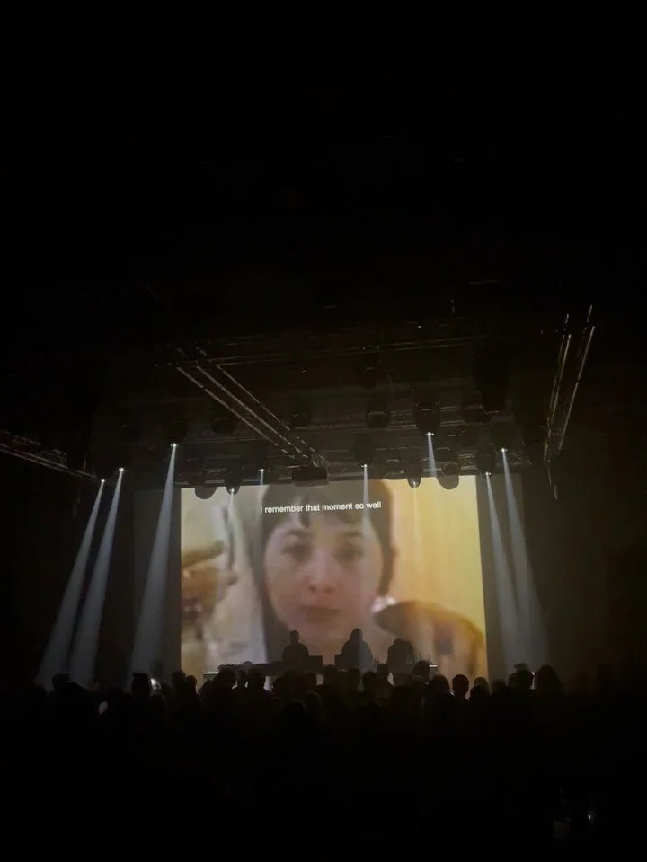 &ldquo;A Forbidden Distance&rdquo; by Saint Abdullah, Eomac &amp; Rebecca Salvadori at Lunchmeat Festival was one of those performances that will stick with you. 

A relentless, cinematic barrage of sound and visuals that create an electric energy of