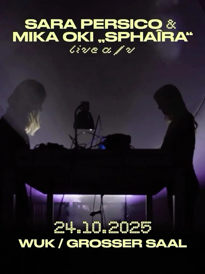 ✨The journey of Spha&icirc;ra continues!✨

This week, Sara Persico (@__sarapersico) and Mika Oki (@_mika_oki_) bring their acclaimed audiovisual show &ldquo;Spha&icirc;ra&rdquo; on the road for its highly anticipated Czech and Austrian debuts.

First