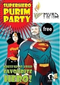 Superhero Purim @ MiYaD