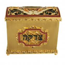 Giving Tzedakah for Pesach is called 'Maos Chittim', it is thematically related to the idea of experiencing Freedom on Passover. CLICK HERE.