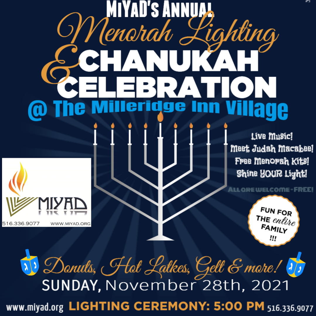 Annual Chanukah Celebrations Returns!